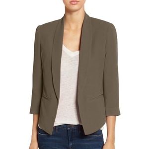 Nordstrom Army Green Blazer